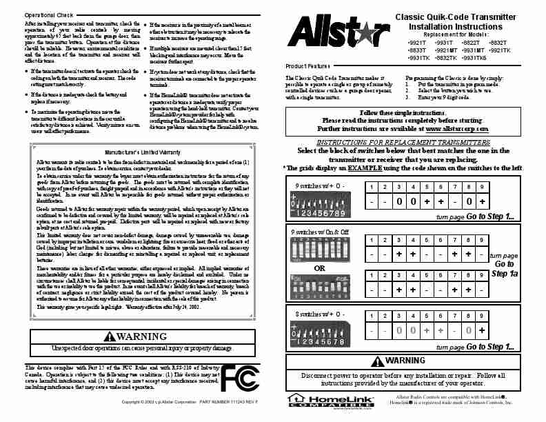 Allstar Products Group Satellite Radio 9931T-page_pdf